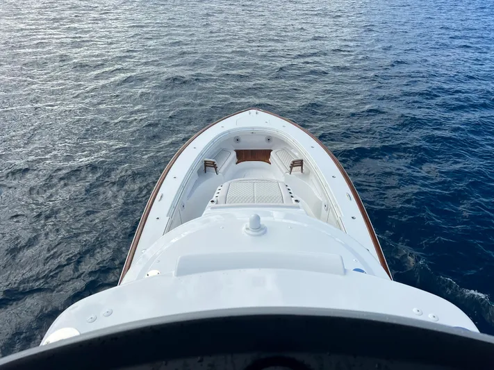 2026 Valhalla V-55 Yacht Photos Pics 2026 Valhalla Boatworks V-55 Bow.