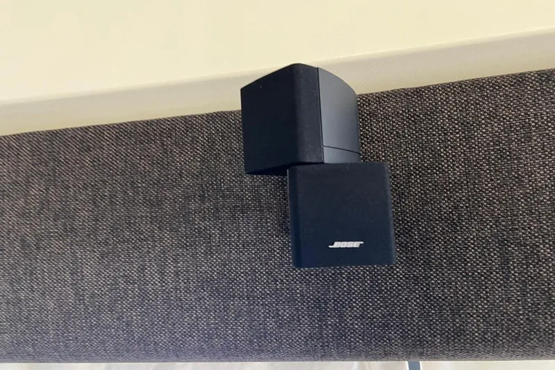  Yacht Photos Pics Wall-mounted Bose speaker on Prestige 620 yacht, 2013 model.