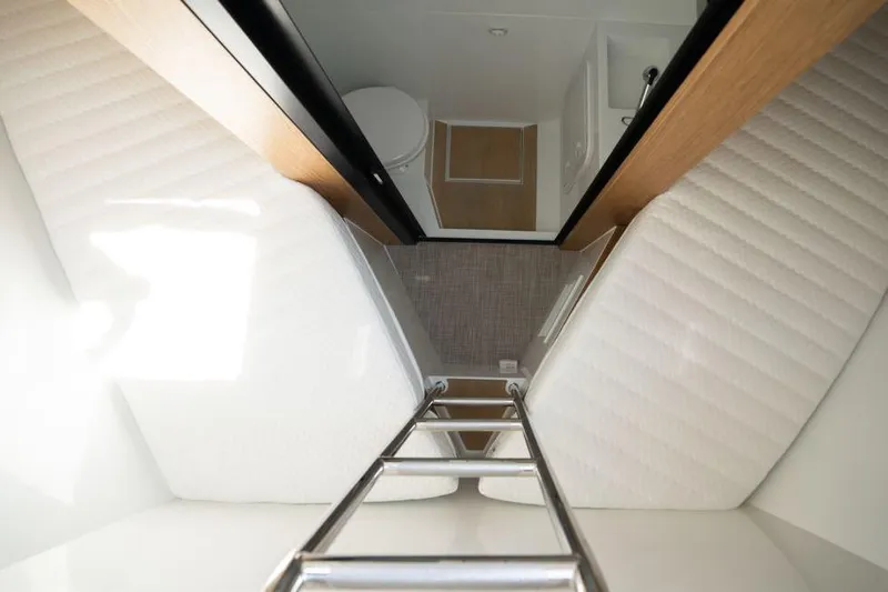  Yacht Photos Pics Interior of 2025 De Antonio Yachts D60, featuring modern design and compact layout.