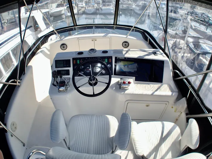 Walkabout Yacht Photos Pics Fly Bridge