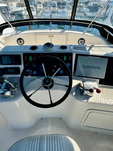 Walkabout Yacht Photos Pics Flybridge Helm