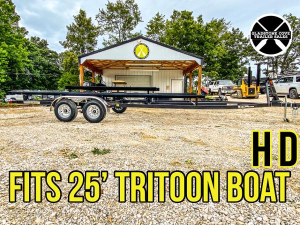 2023 Bear 25' HD Tritoon Trailer