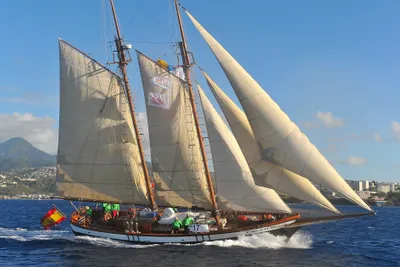 Gaff Rigged Classic Schooner