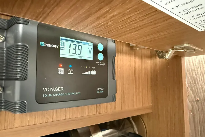  Yacht Photos Pics Renogy Voyager solar charge controller in Jeanneau NC 895, 2020 model.