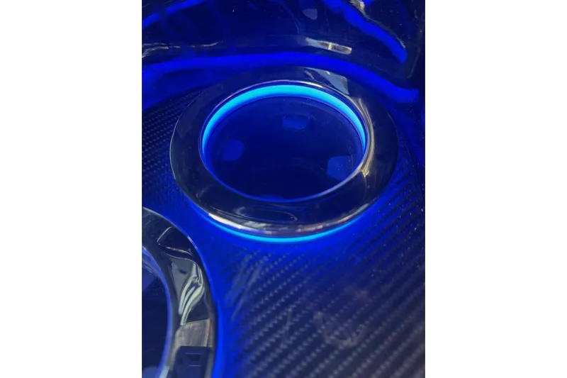  Yacht Photos Pics Illuminated cup holder in 2025 Nor-Tech 390 Sport Center Console boat.