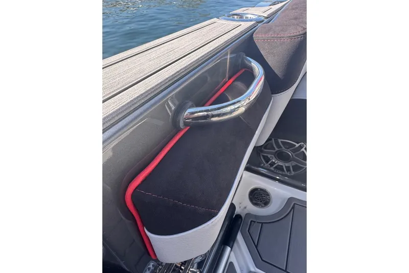 Yacht Photos Pics 2025 Nor-Tech 390 Sport Center Console interior detail with sleek design and modern features.