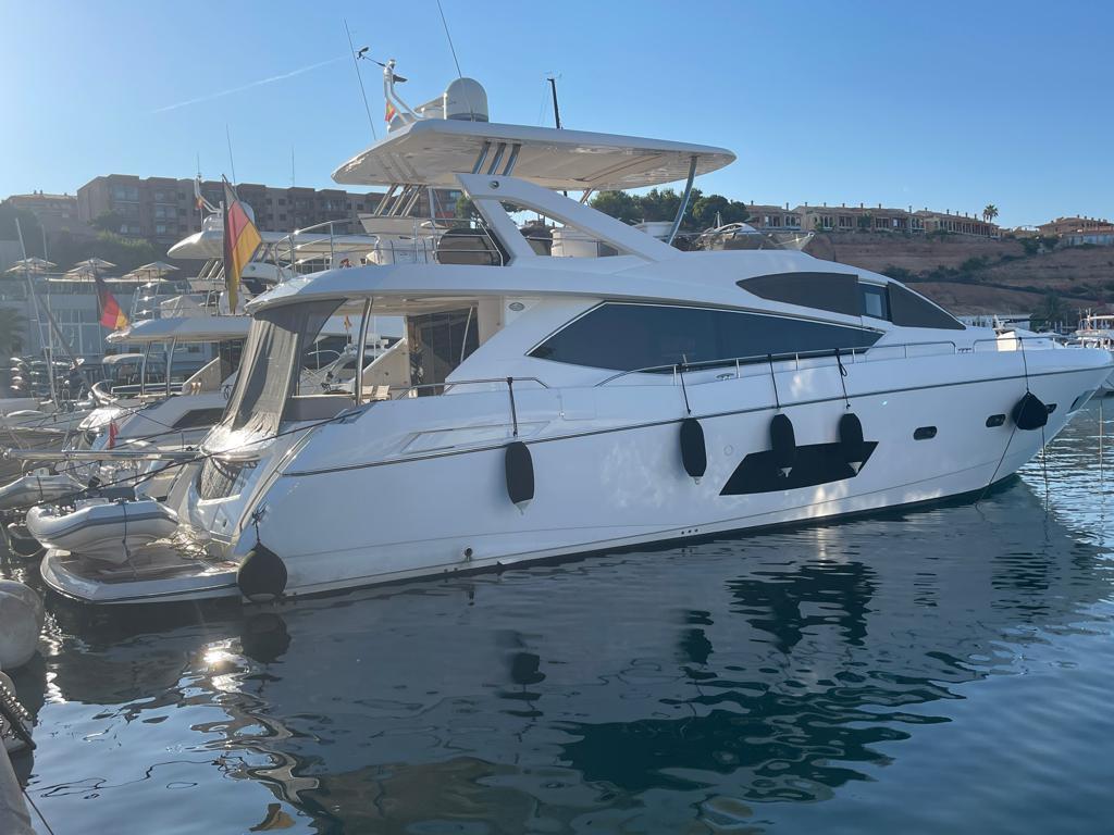 sunseeker 73 yacht for sale