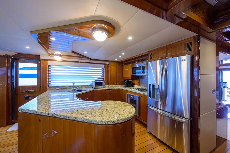 Barnstar Yacht Photos Pics Ocean Alexander 80 BARNSTAR - Galley Counters