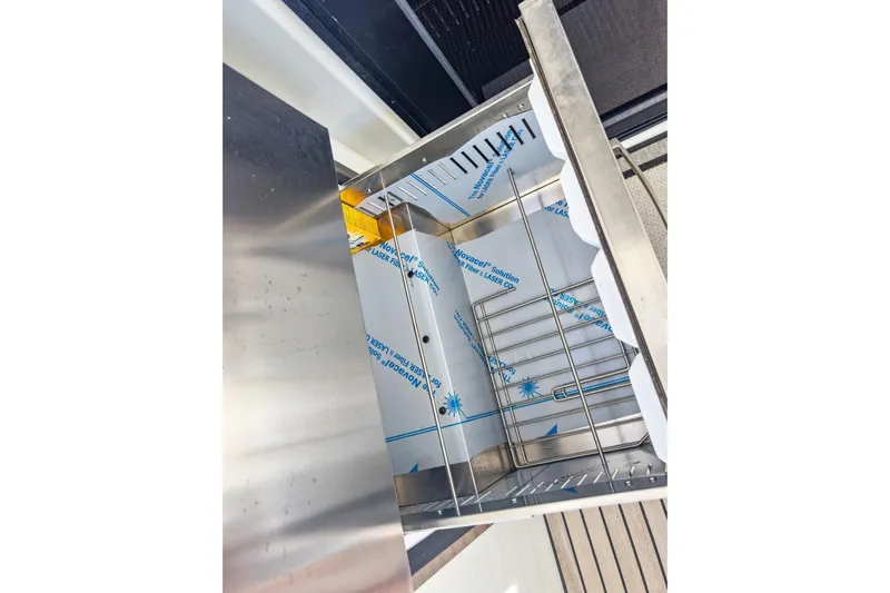 Sweet Sweet Life Yacht Photos Pics Stainless steel sink on Lagoon 42 yacht, 2020 model, with protective film.