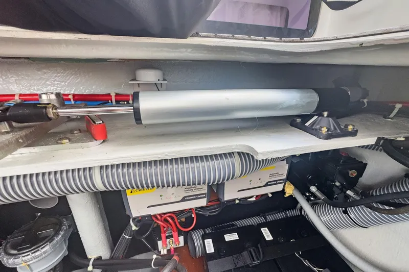 Sweet Sweet Life Yacht Photos Pics Interior view of a 2020 Lagoon 42 yacht's mechanical and electrical systems.