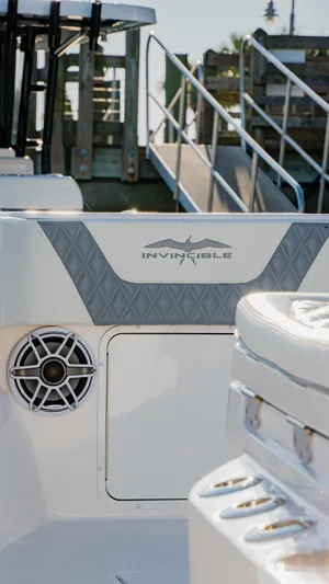  Yacht Photos Pics 2025 Invincible 36 Open Fisherman boat, featuring sleek design and modern amenities.