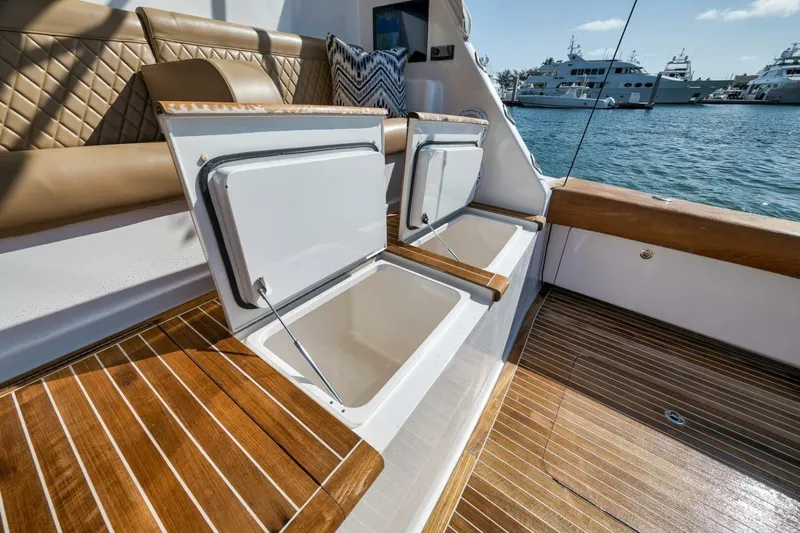  Yacht Photos Pics 2011 Viking 76 Enclosed Bridge- TEUSEAS- Cockpit