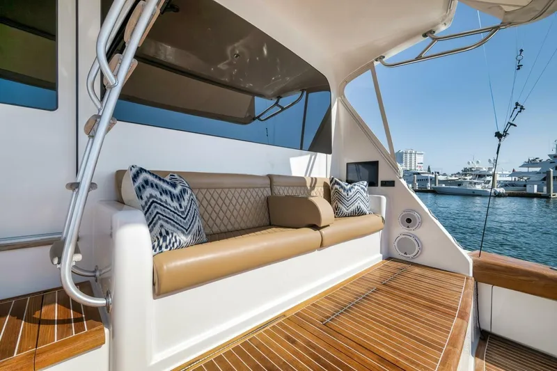  Yacht Photos Pics 2011 Viking 76 Enclosed Bridge- TEUSEAS- Cockpit