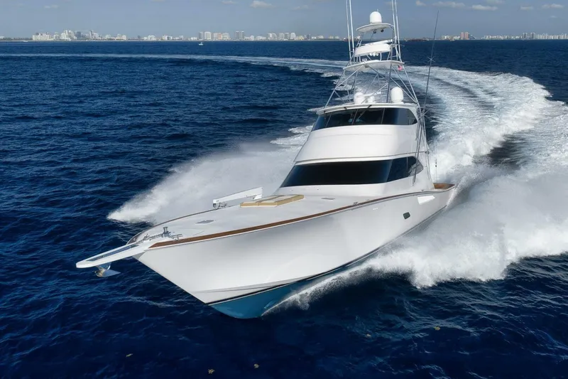  Yacht Photos Pics 2011 Viking 76 Enclosed Bridge- TEUSEAS- Profile