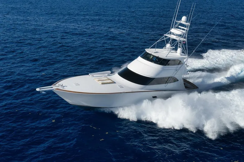  Yacht Photos Pics 2011 Viking 76 Enclosed Bridge- TEUSEAS- Profile