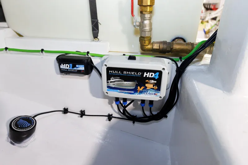 Mona Lisa Yacht Photos Pics Hull Shield HD4 system installed on 2025 Vicem 58 Classic yacht.