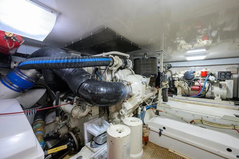 Seanyle Yacht Photos Pics Post 50 SEANYLE - Engine Room