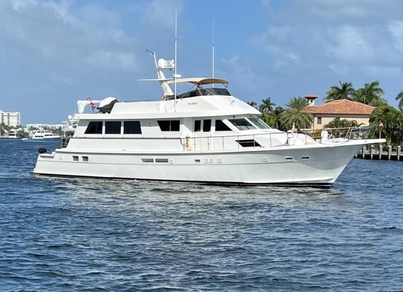 1989 Hatteras CUSTOM COCKPIT MOTOR YACHT