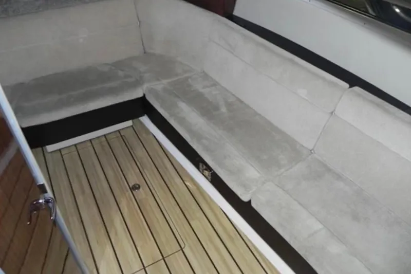 Roe Boat Yacht Photos Pics Amtico Maple Flooring, ultra soft lounge material