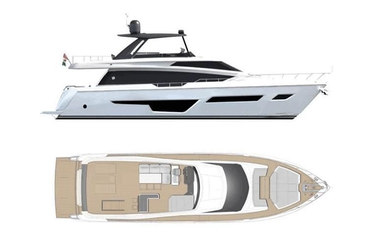 2024 Ferretti Yachts 78 