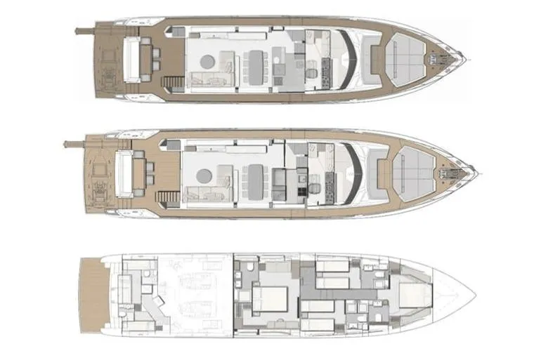 Kayra 1 Yacht Photos Pics Ferretti Yachts 780