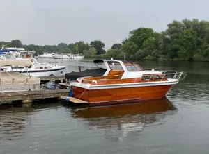 1988 Custom Holzboot Mahagoni Dolphin II