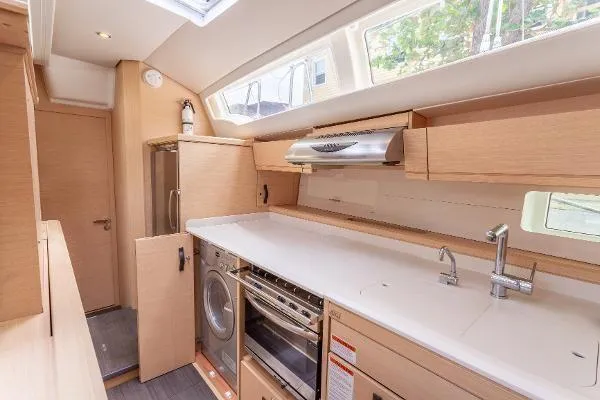 Second Wind Yacht Photos Pics 2017 Jeanneau Yachts 54 - Galley