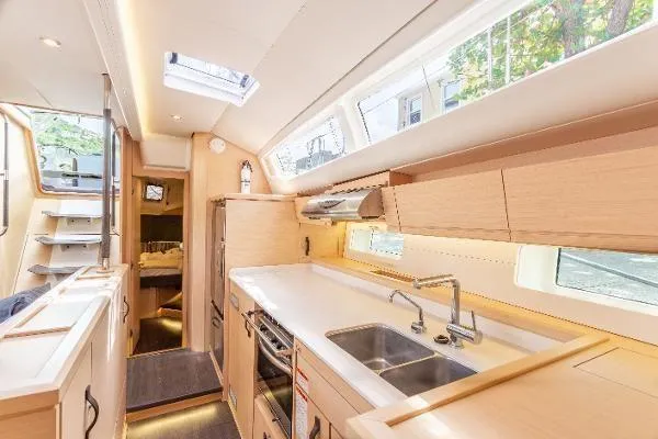 Second Wind Yacht Photos Pics 2017 Jeanneau Yachts 54 - Galley