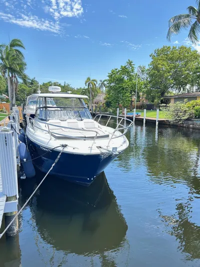 Rosie 3 Yacht Photos Pics 2022 Jeanneau Leader 10.5 WA Series 2 docked in a scenic canal setting.