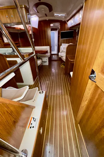 Ayewash Yacht Photos Pics Teak and Holly Cabin Sole