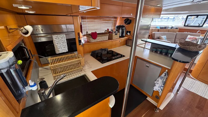 Dream Catcher Yacht Photos Pics Galley Port