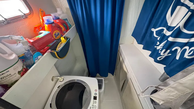 Dream Catcher Yacht Photos Pics Washer Dryer Utility