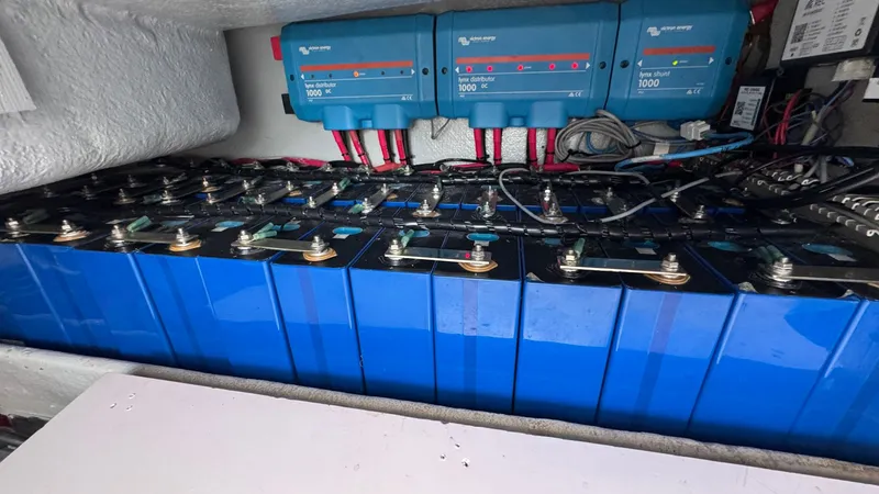 Dream Catcher Yacht Photos Pics Lithium Battery Bank