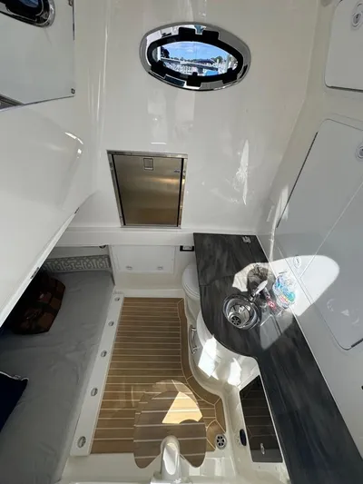 Distraction Yacht Photos Pics HEAD,FRIG WITH BERTH