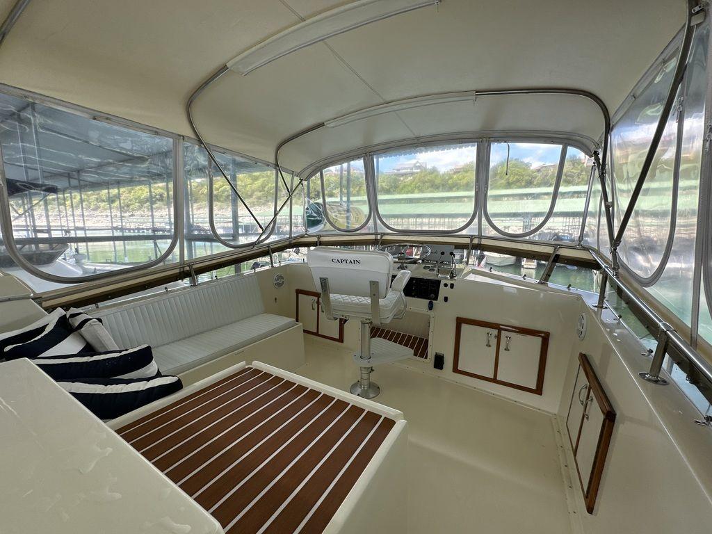 1987 hatteras 43 motor yacht