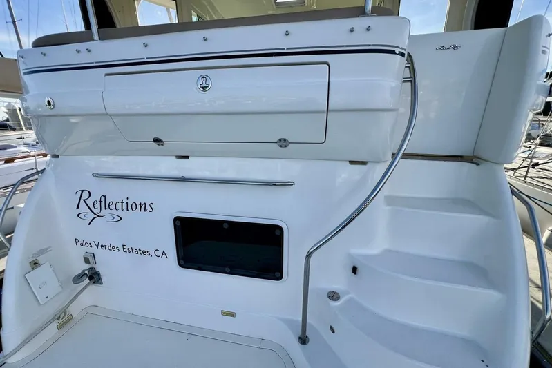 Reflections Yacht Photos Pics 2005 Sea Ray 390 Motor Yacht, "Reflections," docked in Palos Verdes Estates, CA.