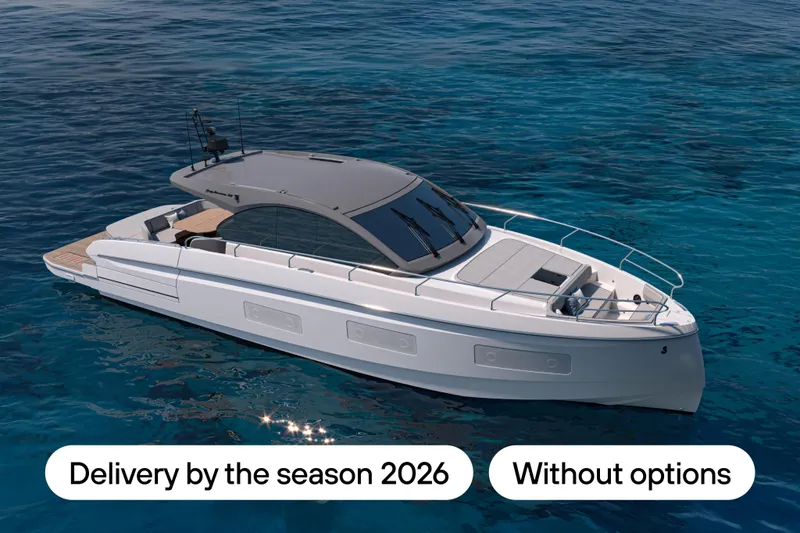  Yacht Photos Pics 2026 Beneteau Gran Turismo 50 yacht on clear blue water, delivery by season.