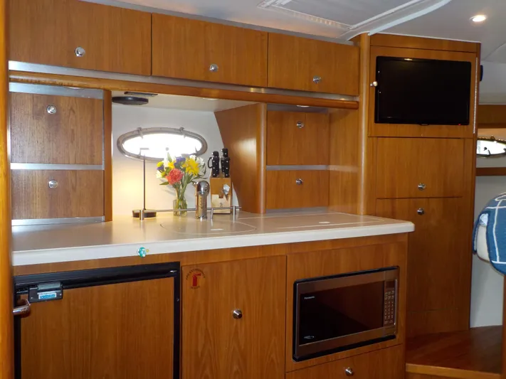 "never Say Never" Yacht Photos Pics Galley