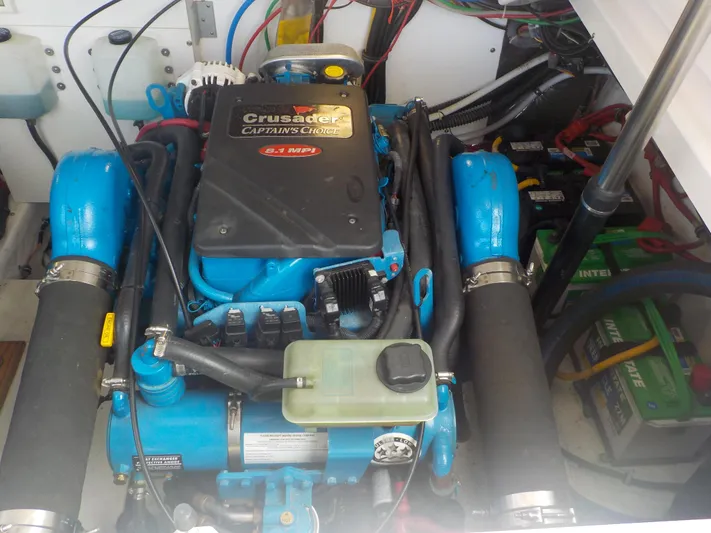 "never Say Never" Yacht Photos Pics Engine Room