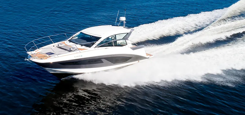  Yacht Photos Pics 2021 Beneteau Gran Turismo 36 cruising on open water.