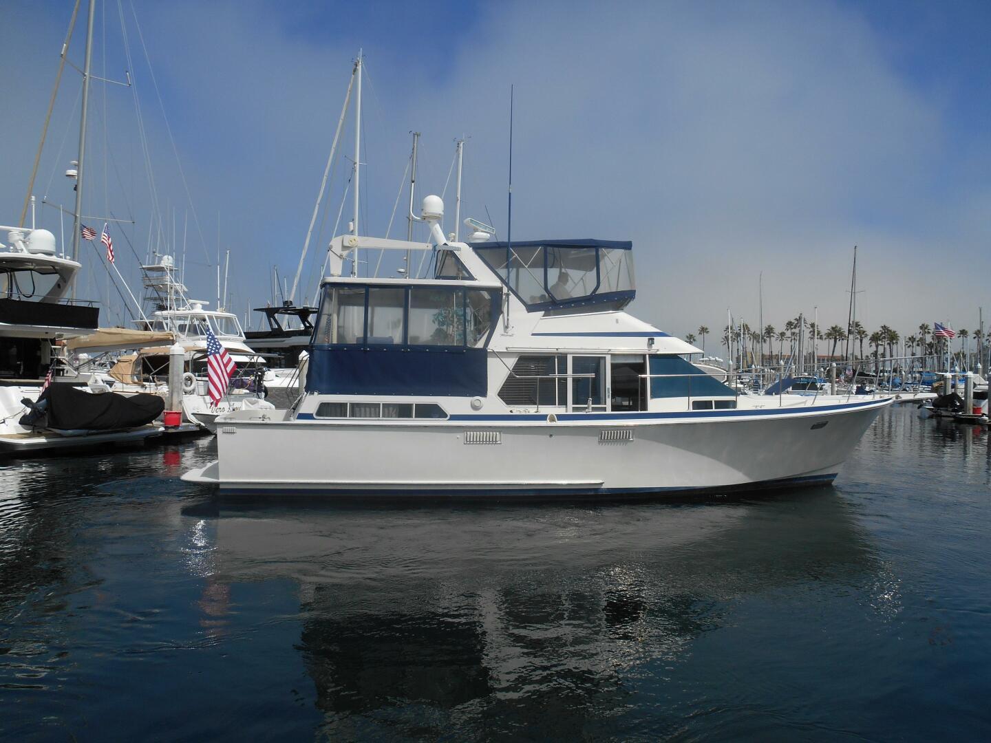 1990 Tollycraft 44 Cockpit Motor Yacht Barcos con cabina de popa en ...