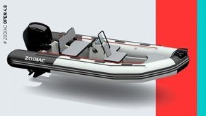 2022 Zodiac Open 4.8 Hypalon Licht Grijs