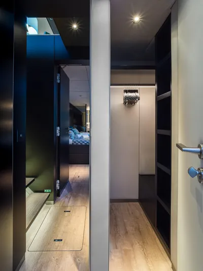 N+1 Yacht Photos Pics Luxurious interior of 2024 Sunreef 70 Eco yacht, featuring modern design and spacious layout.