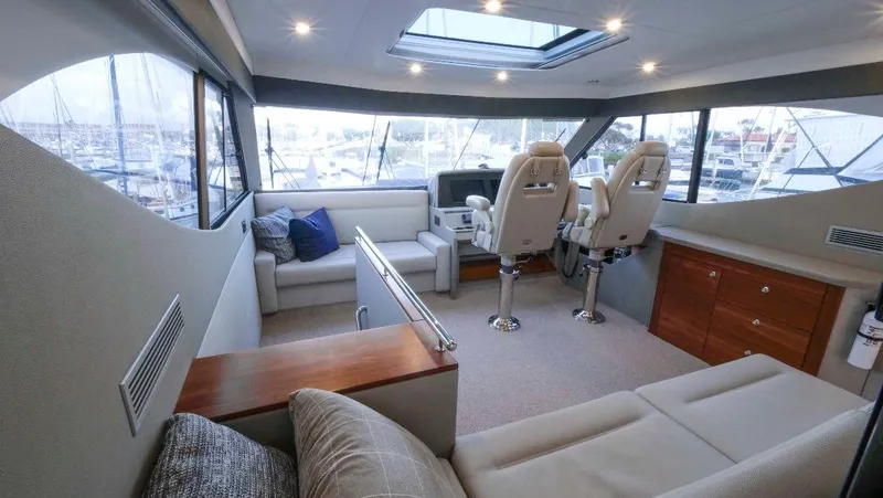  Yacht Photos Pics Flybridge from port aft