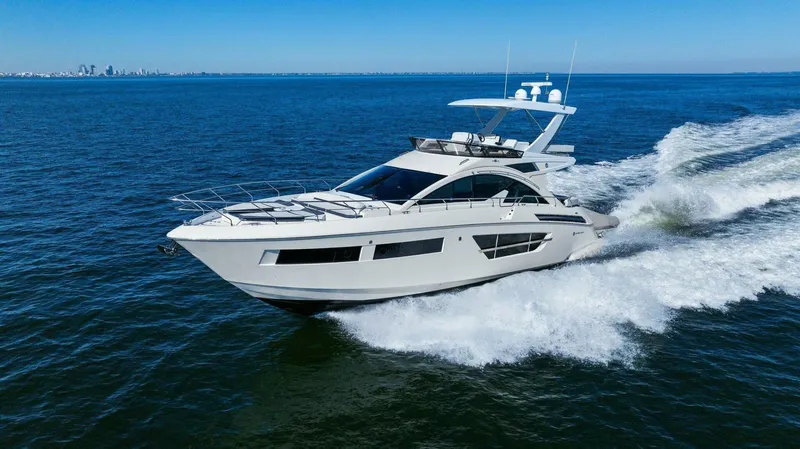 Seas The Day Yacht Photos Pics 2019 Cruisers Yachts Cantius 60 Fly - Image 1