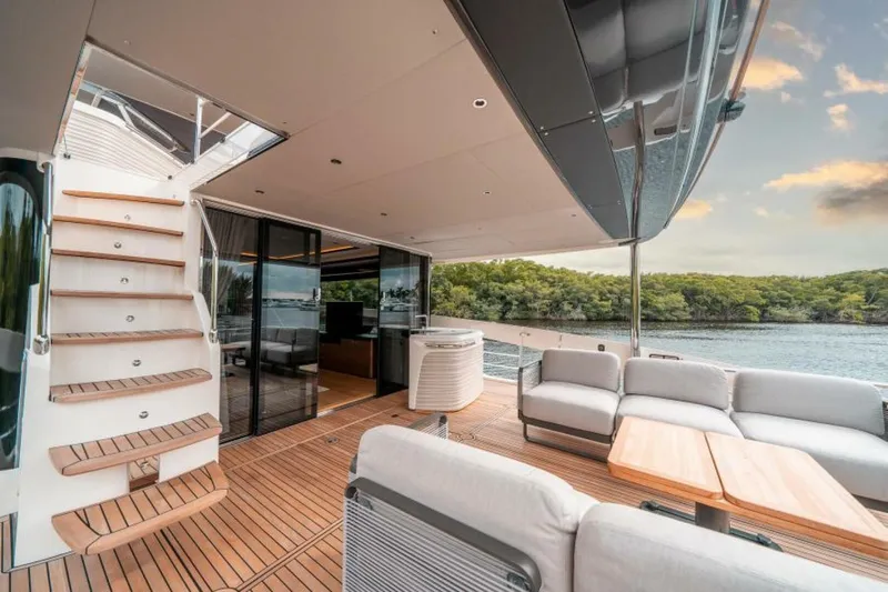 Champagne Problems Yacht Photos Pics 2023 Absolute Navetta 75 - Image 2