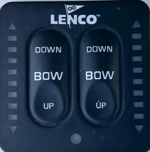  Yacht Photos Pics Lenco trim tab control panel on 2018 Sea Fox 288 Commander boat.