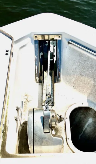  Yacht Photos Pics Anchor compartment of 2018 Sea Fox 288 Commander boat.
