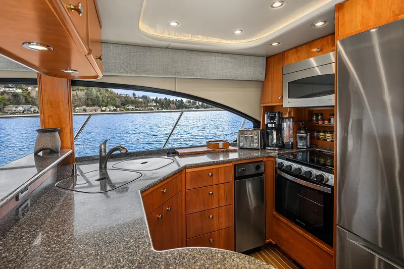 Pura Vida Yacht Photos Pics Galley