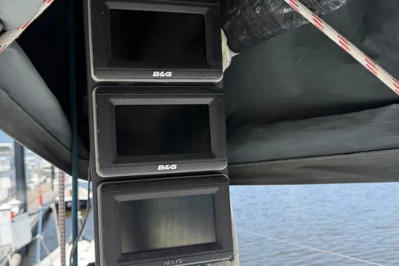 Spectre Yacht Photos Pics B&G navigation displays on 2016 X-Yachts Xp38 sailboat.